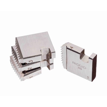 Ridgid Pipe Thread Die, 1 1/4 In, HSS, 4 Pc 37885