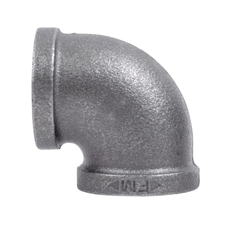 Stz Industries 1/4 in. FIP each X 1/4 in. D FIP Black Malleable Iron 90 Degree Elbow 310E90-14