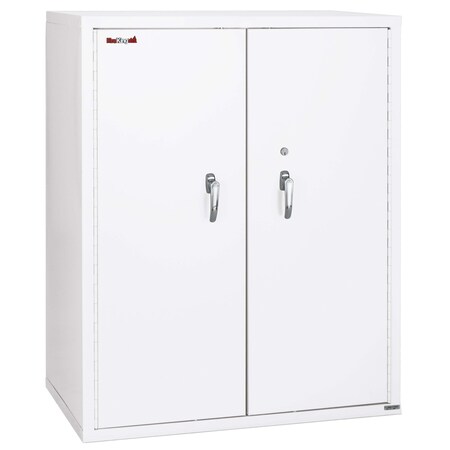 Fireking Storage Cabinet, 1 Hr Fire Rated, 44" High Arctic White CF4436-DAW