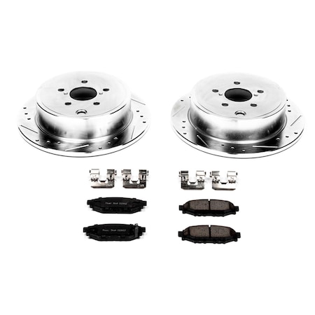 Powerstop REAR 1 CLICK BRAKE KIT W/ HARDWARE K4631