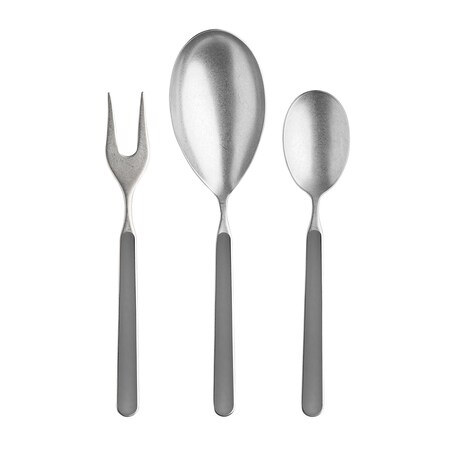 Mepra Fantasia Pewter Serving Set - 3 Pieces - Vicuna 10I622003P
