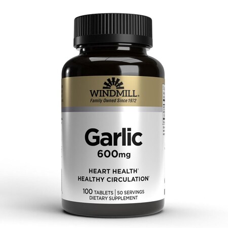 Windmill Garlic, 600mg, 100PK 35046002794