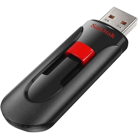 Sandisk Cruzer Glide USB Flash Drive 64GB - 64 GB - USB 2.0 - 2 Year Warranty SDCZ60064GA46