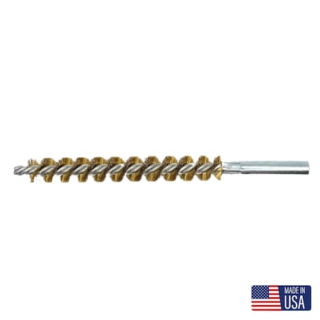 Schaefer Brush Condenser Brush, 1/2" dia., Brass 43610