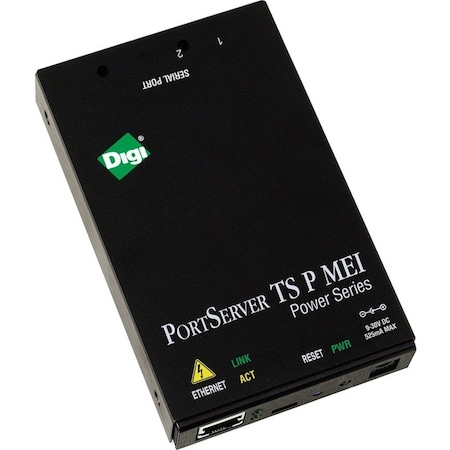 Digi International Digi Portserver Ts 2 P Mei, 2 Port Rs-232/422/485 Powered Serial To 70001992