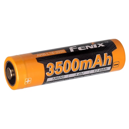 Fenix Lighting Rechargeable Battery, 3.6v, 18650 3500 mAh ARB-L18-3500