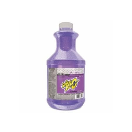Sqwincher ZERO Liquid Concentrate, 64 oz, Yields 5 gal, Bottle, Grape, 6PK 690-159050103