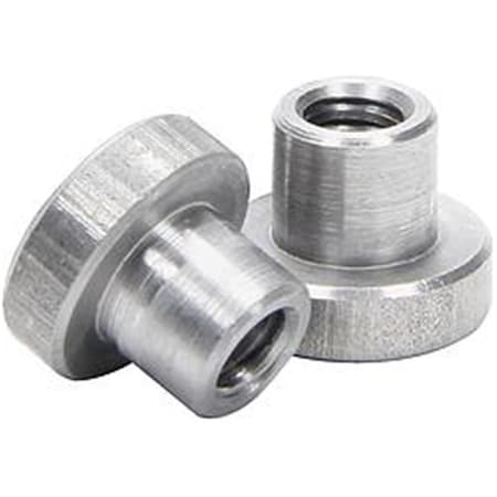 Allstar Performance 0.25 in.-20 UHL Weld on Nut for 0.31 in. Hole, 25PK ALL18546-25