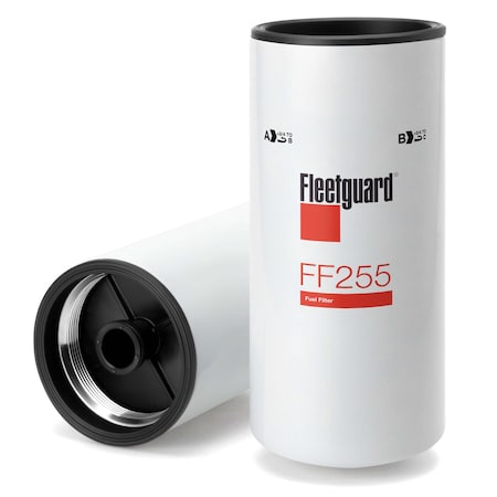 Fleetguard Fuel Filter, Cellulose, Vehicle Specific FF255