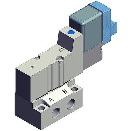 Smc Solenoid Air Control Valve, 64 5/16 mm L SYJ3140-5LOZ-M5