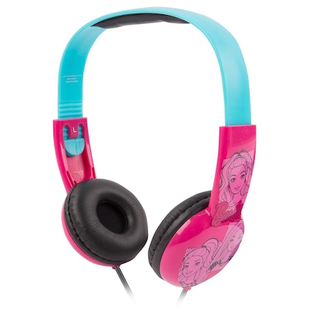 Barbie Kid-Safe Headphones in Blue and Pink HP2-03059