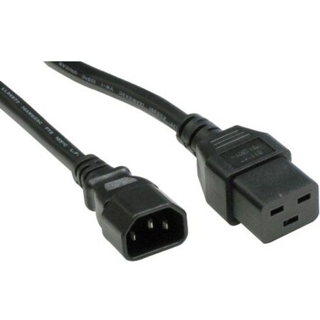 Unc Group POWER- CORD C14 TO C19 15AMP BL PWCD-C14C19-15A-10F-BLK