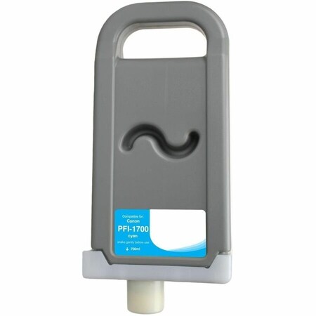 Clover Imaging Group WF Non-OEM New Cyan Wide Format Ink Cartridge WCPFI1700C