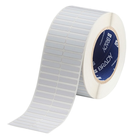Brady High Temperature Glossy 2 mil Polyimide Labels 0.25 x 1.25 10000/RL QTY/Row 2 THT-13-797-10