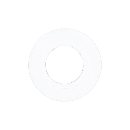 Auveco Nylon Flat Washer 1/8in Bolt194 Inside Diameter.032 Thick, 100PK 13894