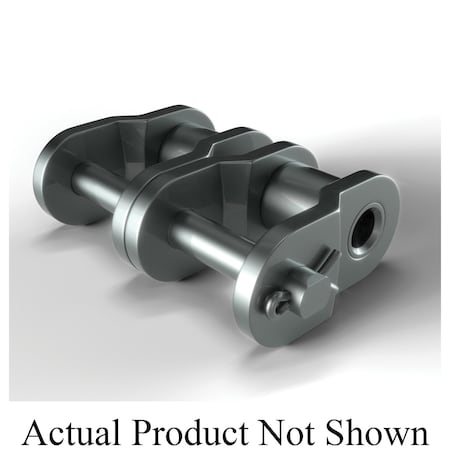 Hkk Chain British Standard Offset Link, #10B-2 chain, 5/8 in Pitch, 0.2 in Dia Pin BS10BCHL2
