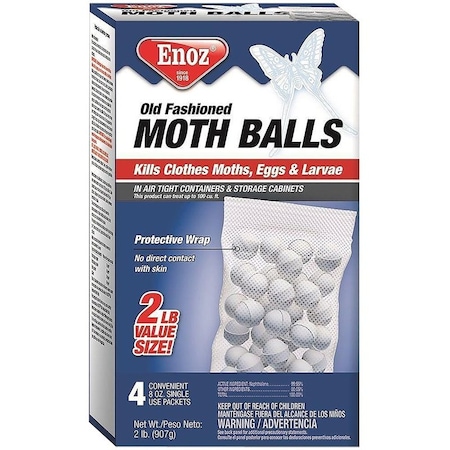 Enoz Moth Balls Old Fash 2Lbs E62.12