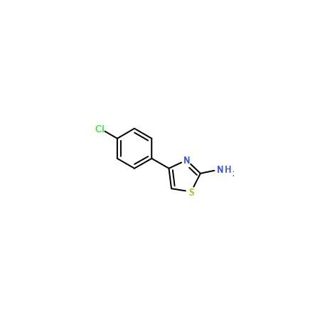 Ak Scientific 4-(4-Chlorophenyl)-1, 3-thiazol-2-amine (25g), CAS 2103-99-3 R001-25g