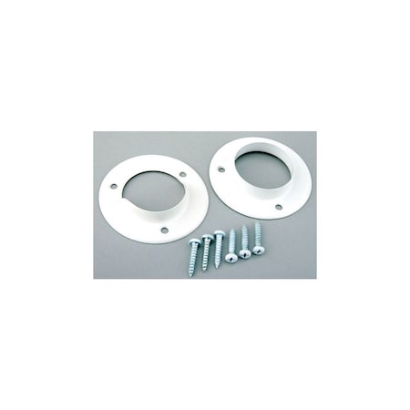 John Sterling Rod Socket Pro 1-3/8in L X 1-3/8in D White Steel White RP-0039-WT25