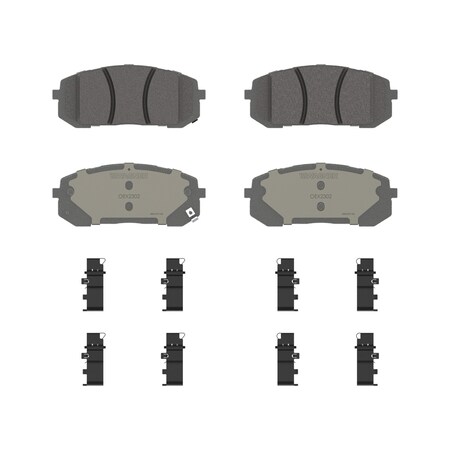 Wagner Brake OEX Front Disc Brake Pad Set Premium Ceramic,  OEX2302