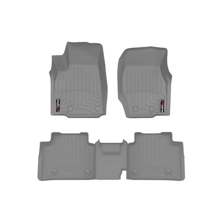 Weathertech Grey, Front and Rear Floorliners 461696-1-6