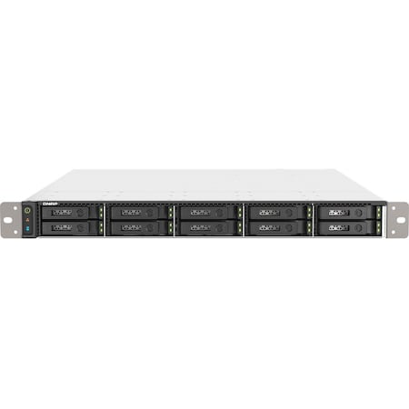 Qnap 10-BAY 1U ALL FLASH NAS, U.2/U.3 NV. TS-H1090FU-7302P-128G-US