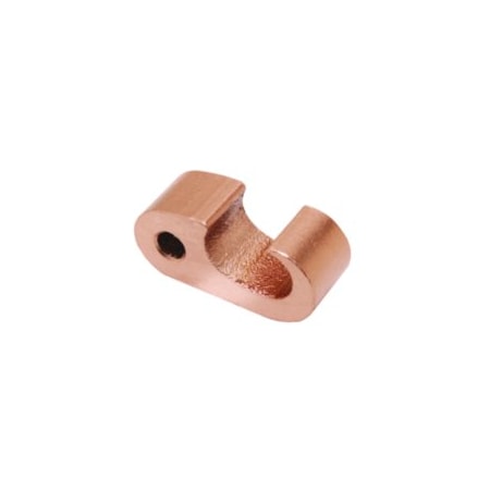 Burndy Fig 6 Compression Grounding Connector, 1/0-250kcmil, 1/2 in-5/8 in Rod, 3/8 in-1/2 in Rebar YGHP29C29