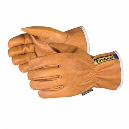 Endura Driver Winter Cut-Resistant Gloves, X-Large, Goatskin Leather, Tan; Puncture Level 4 378GOBTKLX