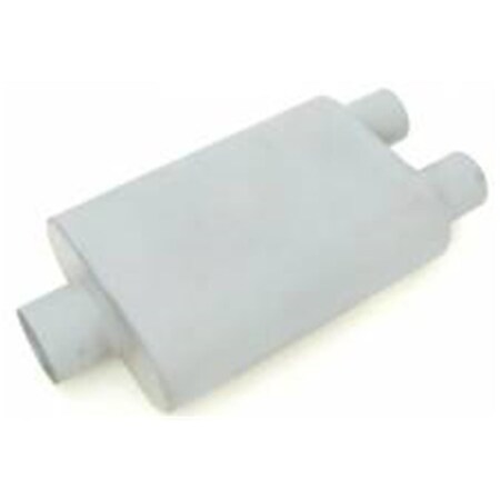Dynomax 17661 3 x 2.5 in. Thrush Welded Muffler - Oval DYN17661