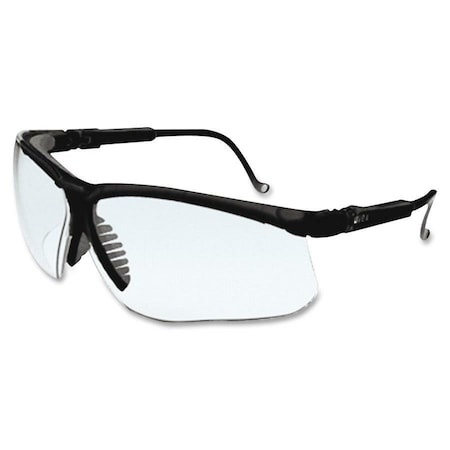 Honeywell Environmental Safety Glasses Clear Lens, Black Frame, Wraparound S3200
