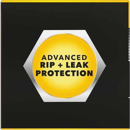 Glad Dual Defense 30 Gal. Large Black Trash Bag, 25-Count 70359