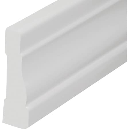 Westlake Royal Building Products 11/16'' W.x2-1/4'' H.x8 ' L. Wht PVC Casing 5099564