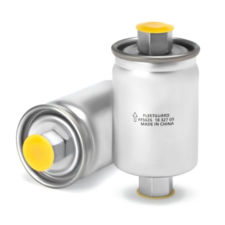Fleetguard Fuel Filter, In-Line, M16-1.50 Sz FF5026