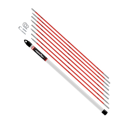 Bes Products Coated Fiberfish II 3 Foot Kit 24' total PCF208