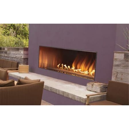 Empire 60 in. Linear Weather Deflector Glass Panel WG60LT1