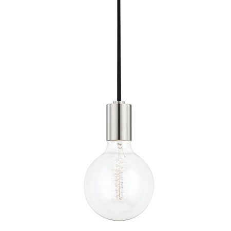 Mitzi Ava 1 Light Pendant 5 In. Polished Nickel H109701-PN
