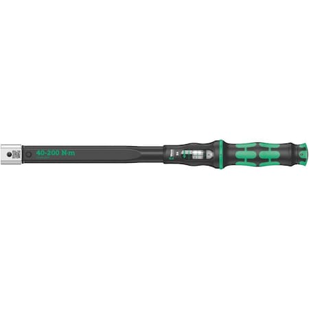 Wera Click-Torque X 4 torque wrench for insert tools, 40-200 Nm, 14x18 x 40-200 Nm 5075654001