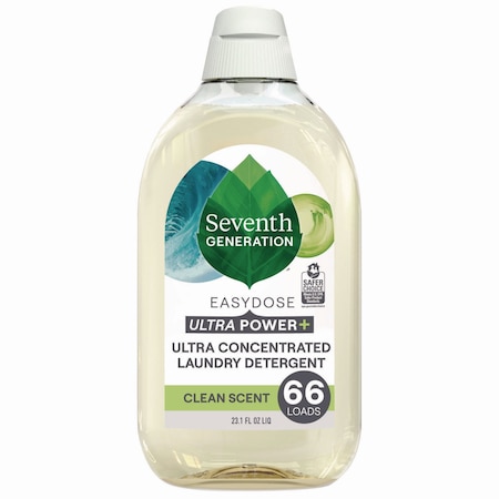 Seventh Generation Ultra Power + Laundry Detergent, 23.1 oz Bottle, 6PK 68644243
