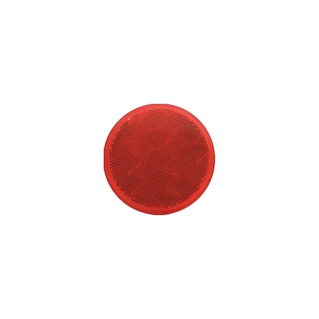 Uriah Products Trailer Reflector, Red, Round, 3-3/16-In. UL475001