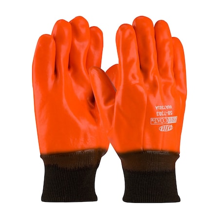 Pip Premium PVC Dipped Glove with Interlock/Jersey Liner and Smooth Finish, Insulated&Waterproof, 12PK 9948