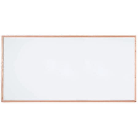 Aarco Multi-Purpose Institutional Series Oak Frame 48"x96" WOS4896