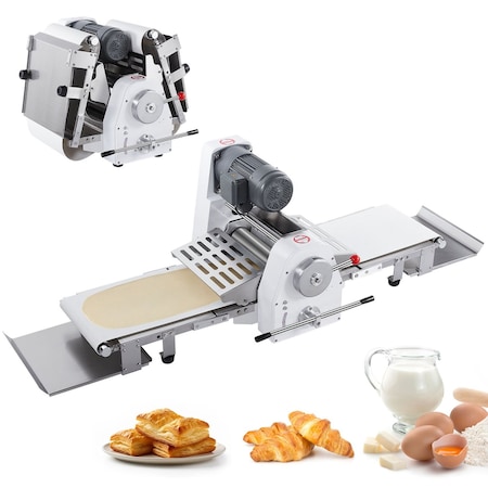 Vevor Commercial Electric Dough Sheeter Machine 15.7 in Dough Roller Pastry Press SPL380