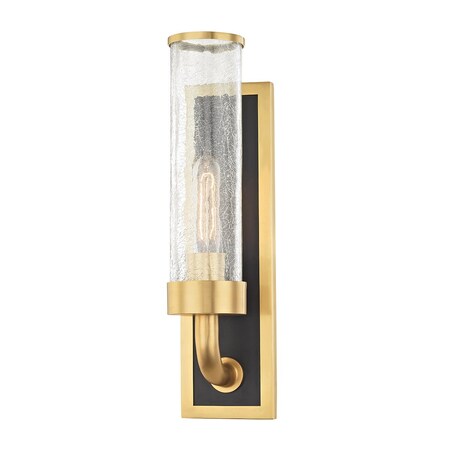 Hudson Valley Lighting Soriano 1 Light Wall Sconce 4.5 In. Aged Brass 1721-AGB