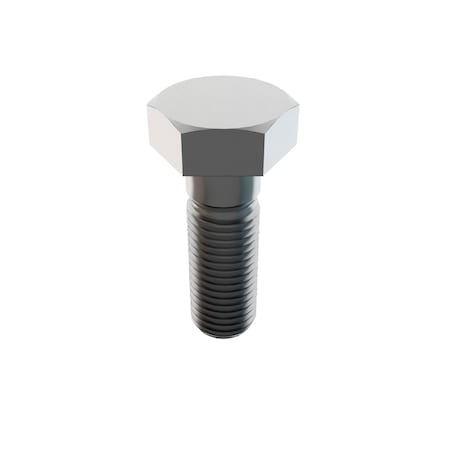 Zoro Select 316, 1"-8 Hex Head Cap Screw, Plain Stainless Steel, 3 in L 2-193-100C-300