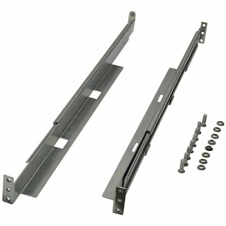 Tripp Lite Rack Mount Shelf, 4-Post, 1U, Adjustable 4POSTRAILKIT1U