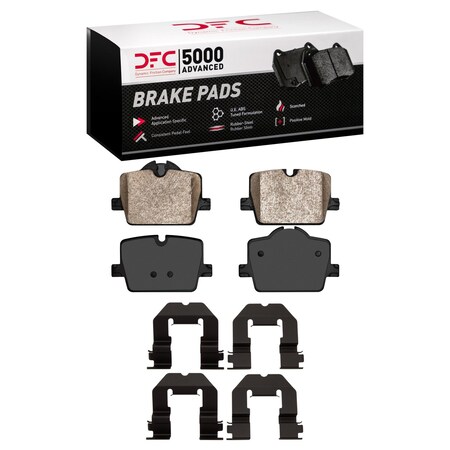 Dfc 5000 Advanced Disc Brake Pad Set,  1551-2221-01