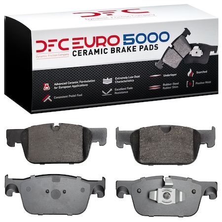Dfc 5000 Euro Ceramic Disc Brake Pad Set,  1600-1924-00