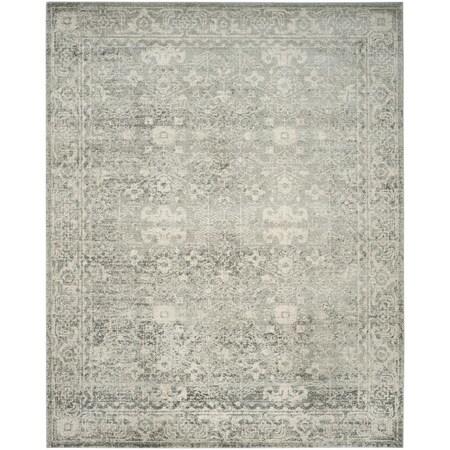 Safavieh Evoke Power Loomed Oversized Area RugSilver & Ivory 12 x 18 ft. EVK270Z-1218