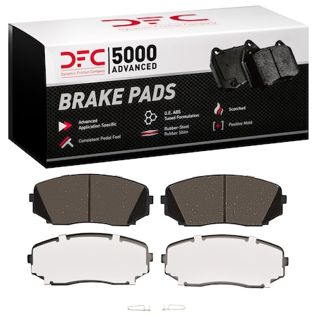 Dfc 5000 Advanced, Disc Brake Pad Set,  1551-1258-00