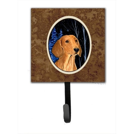 Carolines Treasures Starry Night Dachshund Leash Holder Or Key Hook SS8379SH4